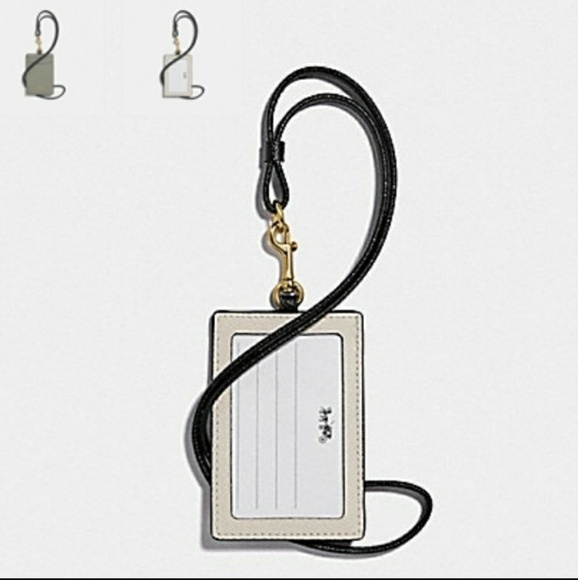 Coach Colorblock Lanyard ID - Picture 2 of 6
